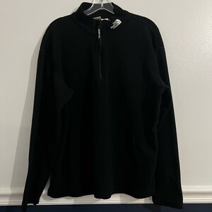 The North Face Mens Black 1/4 Zip Top Size Large